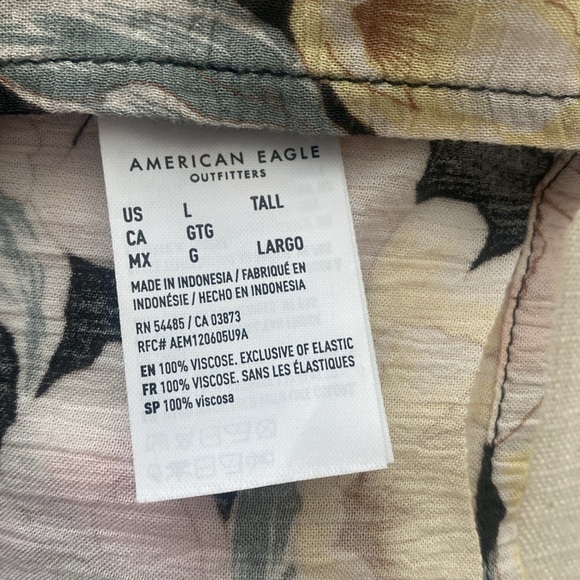 NWT American Eagle Floral Dress TALL - Picture 6 of 6